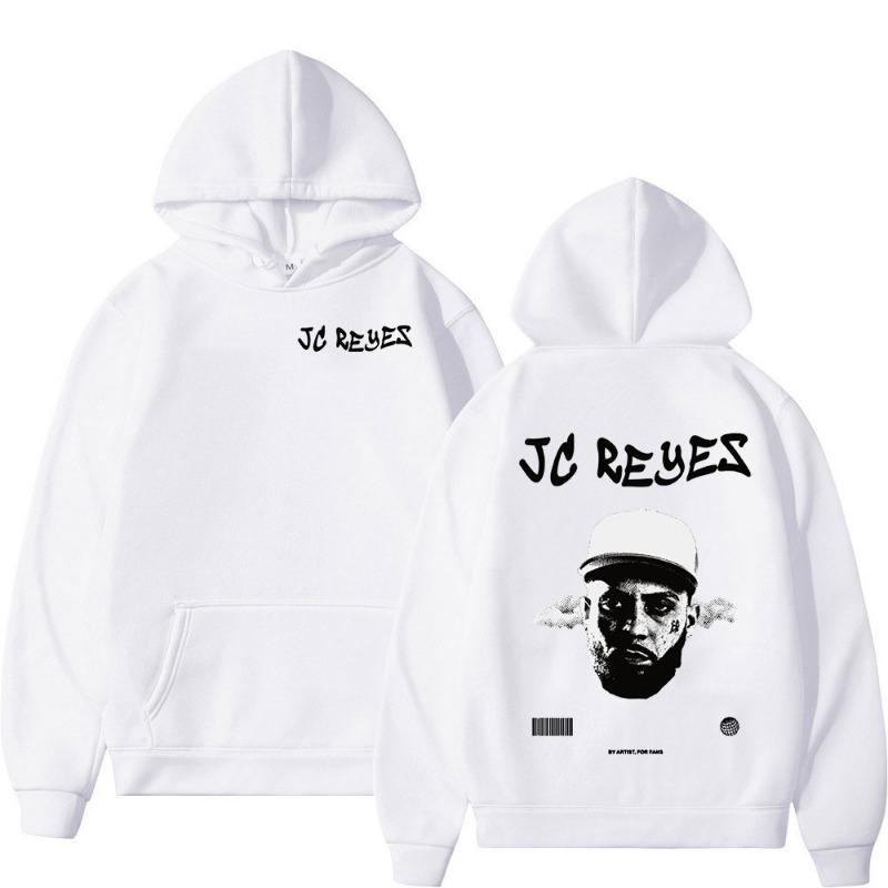Rapper Jc Reyes Hoodies Men's Women Clothing Fashion Hip Hop Pullovers Casual Fleece Oversized Long Sleeves Hooded Sweatshirts