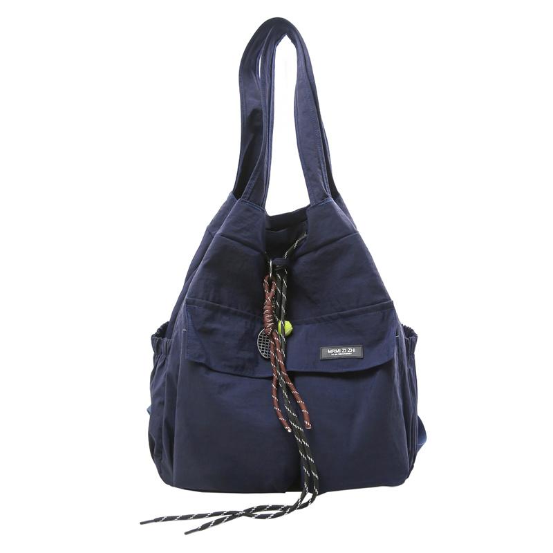 

Женская многофункциональная сумка-мессенджер для поездок на работу, рюкзак большой вместимости темно-синий