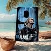 Ultra-Soft Beach Towel with Manchester City Theme,Ideal for Pool - Camping, Diving - Perfect Travel Essential, Vibrant Beach Towel.