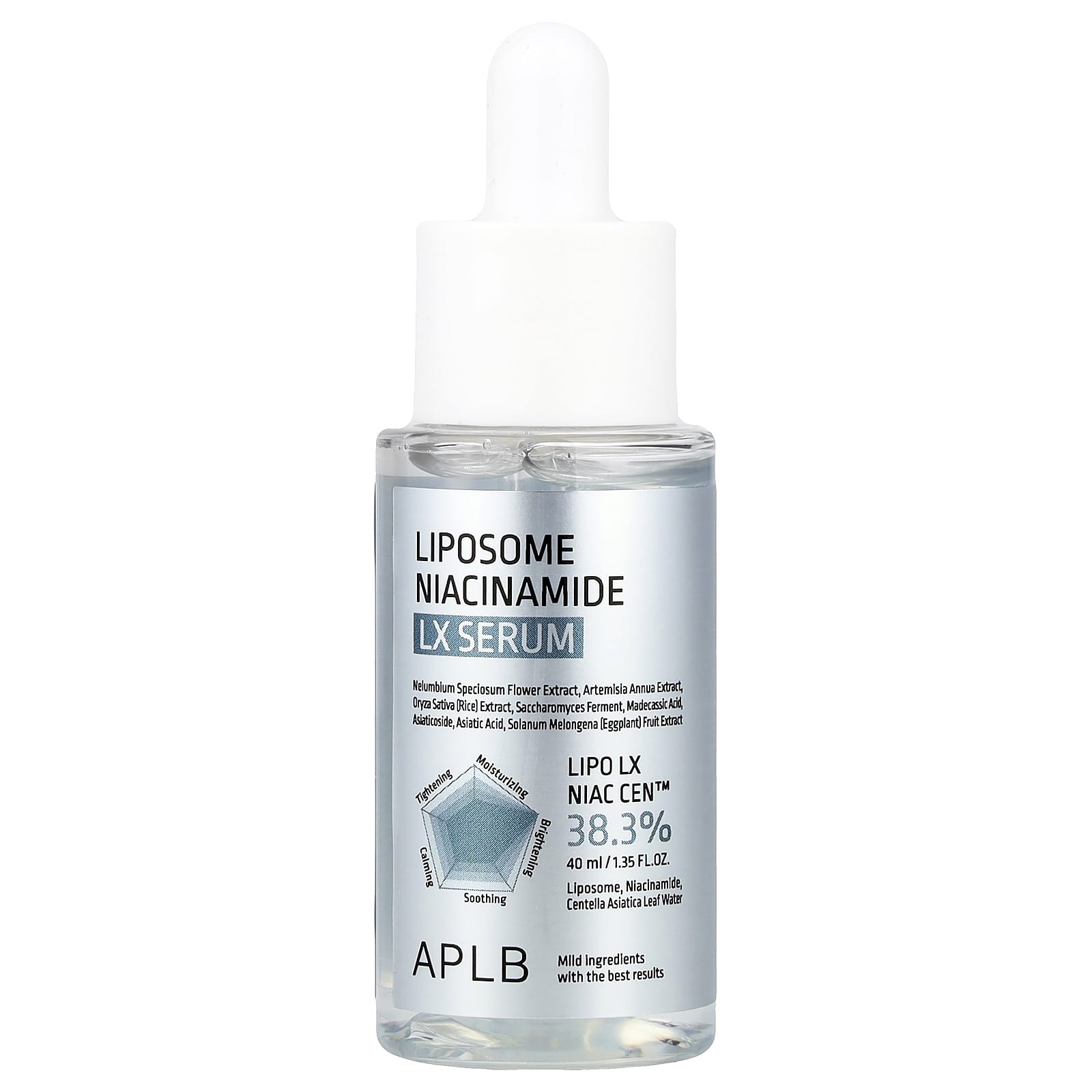 

APLB, Liposomal Niacinamide LX Serum, 40ml (1.35fl oz)