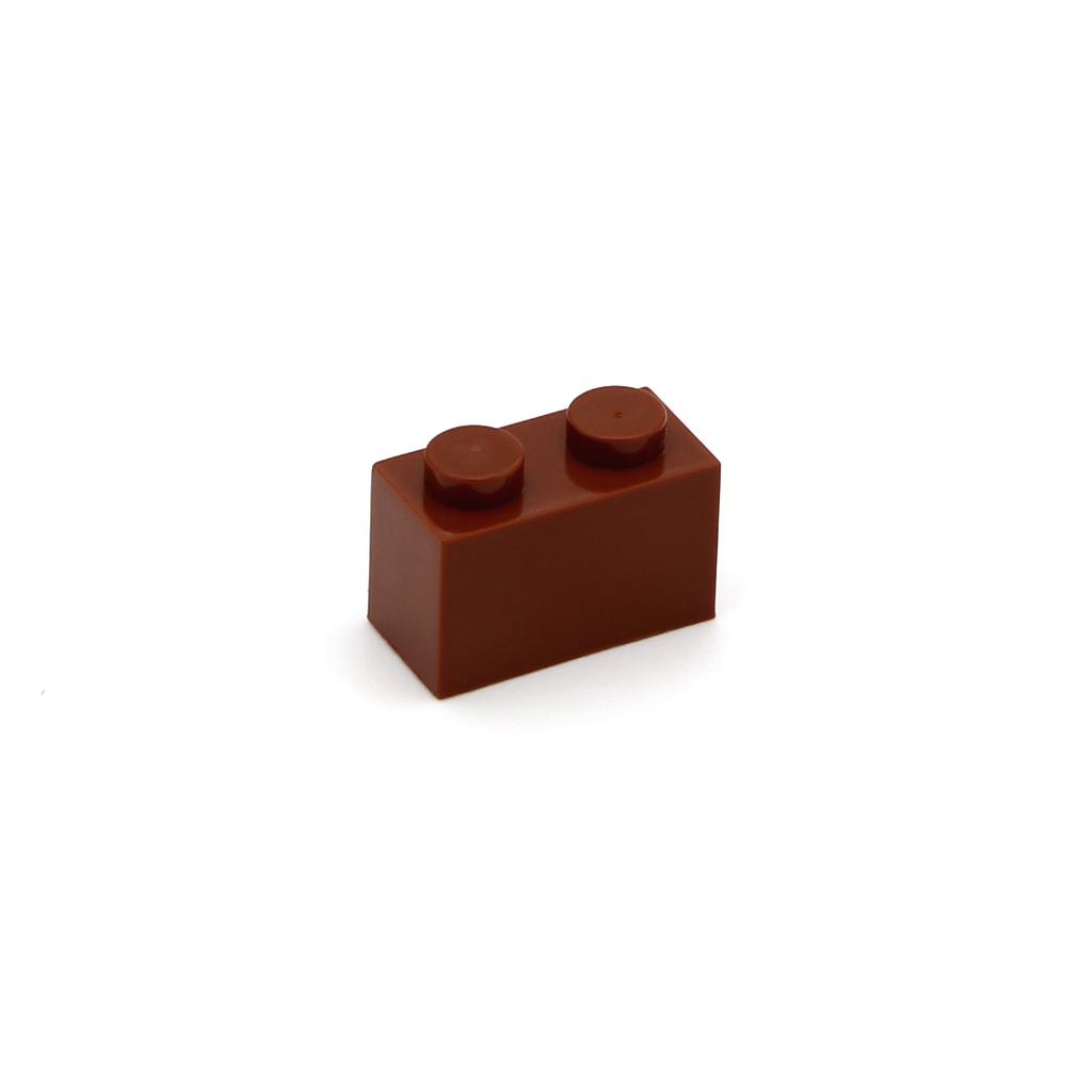 Non-Toxic 100Pcs Diy Building Blocks Thick Figures Bricks 1X2 Dot Educational Creative Size Compatible With 3004 Plastic Toys For Children