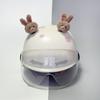 2Pcs Motorcycle Helmet Decoration Bear Rabbit Doll Sticker Helmet Decor for Motorbike Bicycle Headwear Accessories
