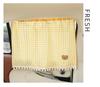 Little Bear Cartoon Cotton Car Sun Shade Curtain: Universal Heat Insulation and Sun Protection for Summer
