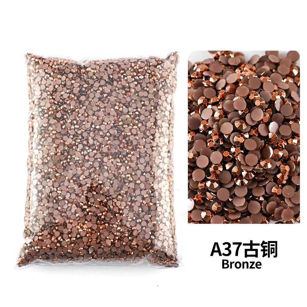 Wholesale Bulk Resin Rhinestone Jelly Color AB transparent AB 2mm,3mm,4mm,5mm,6mm Facets FlatBack Nail Art Garment Decoration