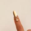 Anello da Dito Minimalista Lussuoso in Zircone per Unghie, Fascia Rimovibile per Manicure, Gioiello da Donna