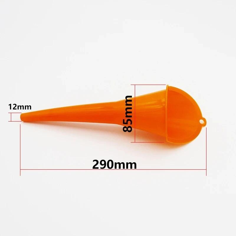 Car Long Mouth Oil Funnel Anti-splash Gasoline Oil Fuel Filling Tools Engine Funnel Motorcycle Refueling Car Accessories