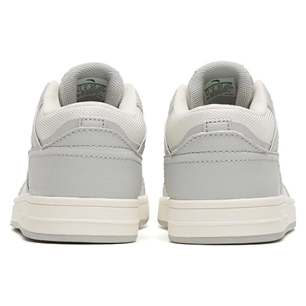 New Anta Anti Slip Wear Resistant Low Top Skateboard Shoes Women's Gray White 122318057-3