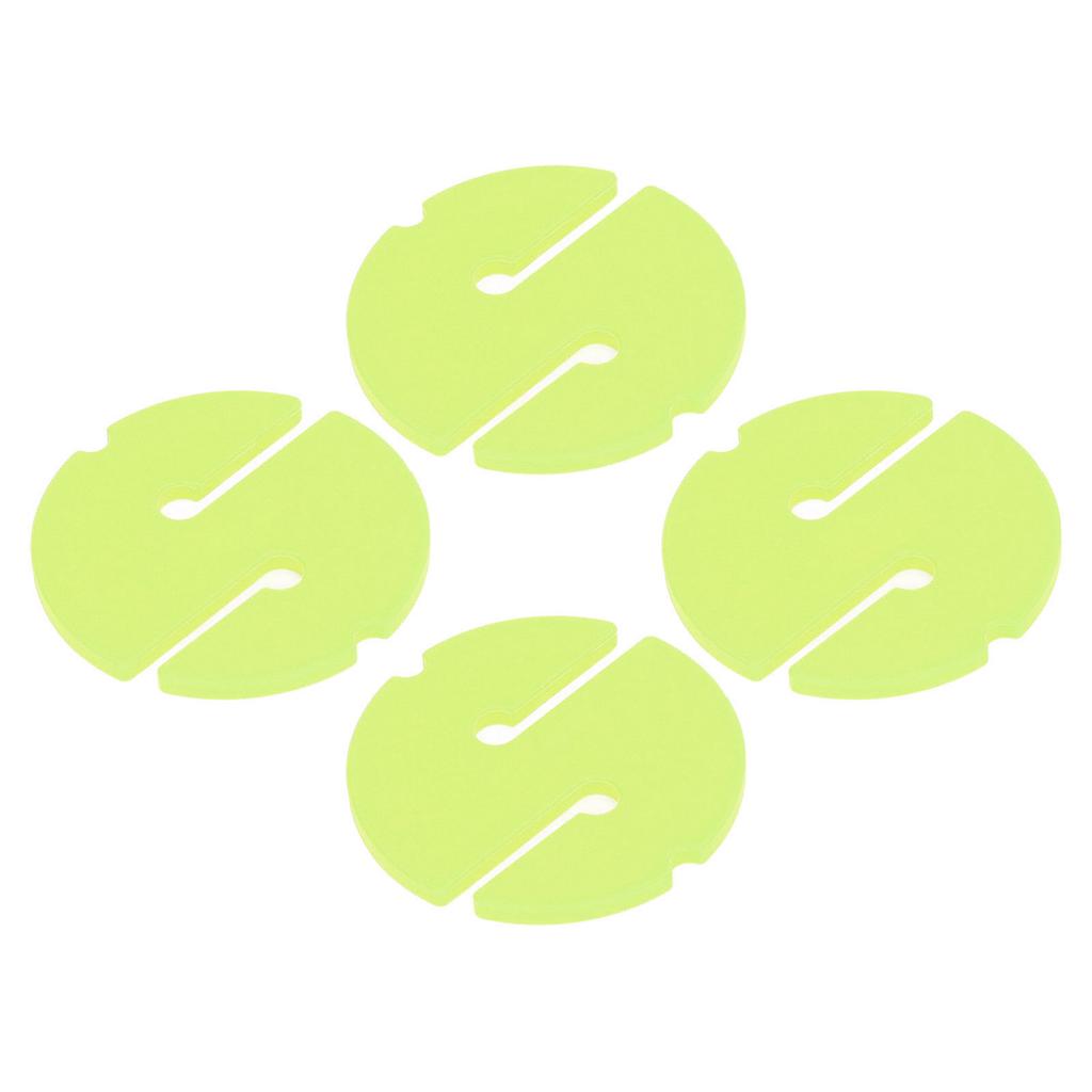 4PCS Cave Diving Line Circle Marker ABS Scuba Safety Rope Line Round Marker for Underwater