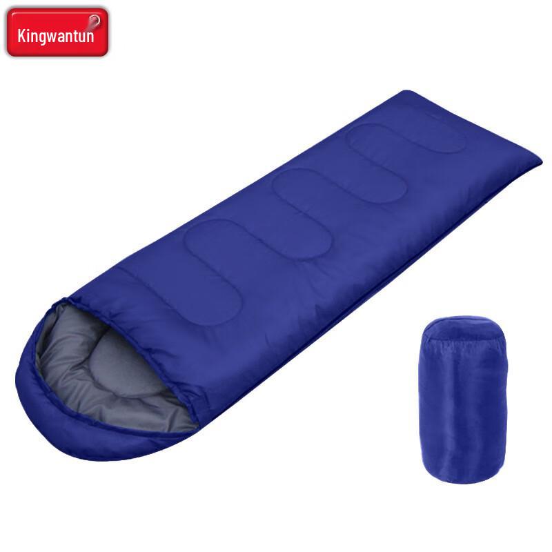 Jingwangrun Outdoor Thickened Hooded Envelope Sleeping Bag