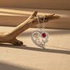 Mom Letters Necklace with Love Roses Alloy Pendant Elegant Stylish Mom Jewelry for Mother's Day Gift Daily Wear Party
