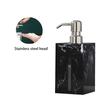111ml Marble Soap Dispenser Ceramic Bathroom Shower Gel Shampoo Bottle Press Lotion Bottle Bathroom Accessories
