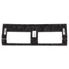 For Land Rover Defender 90 110 130 2020-2025 Real Carbon Fiber Car Central Air Vent Frame Cover Trim Interior Car Accessories FG2