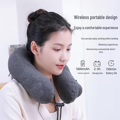 Ledwei AZ-009 Inflatable Massage Neck Pillow CN Plug (adapter Included)