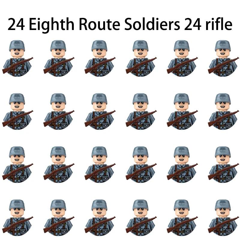 Children's Toys World War II Military Soldiers Mini Action Figures Toy Boy Christmas Gift