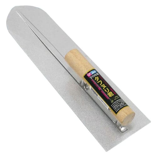 Ishii Super Hard Professional Magnesium Trowel, ToughNuri-kun, Rounded Tip, 450mm, MG-450