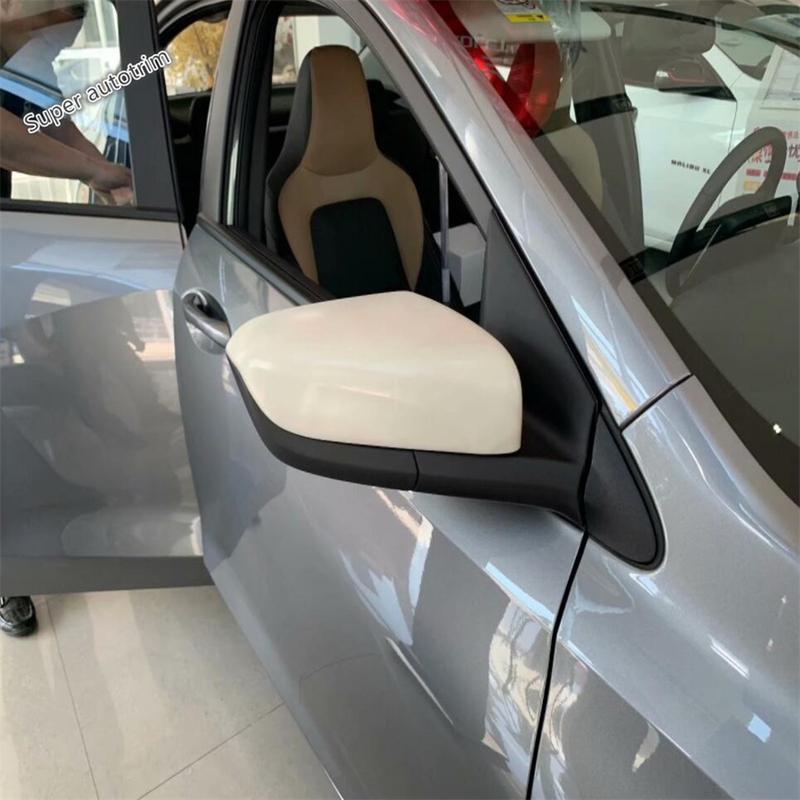 Car Rearview Mirror Shell Cap Cover Trim For Chevrolet Cavalier ONIX  - 2024 ABS Chrome / Carbon Fiber Exterior Accessories