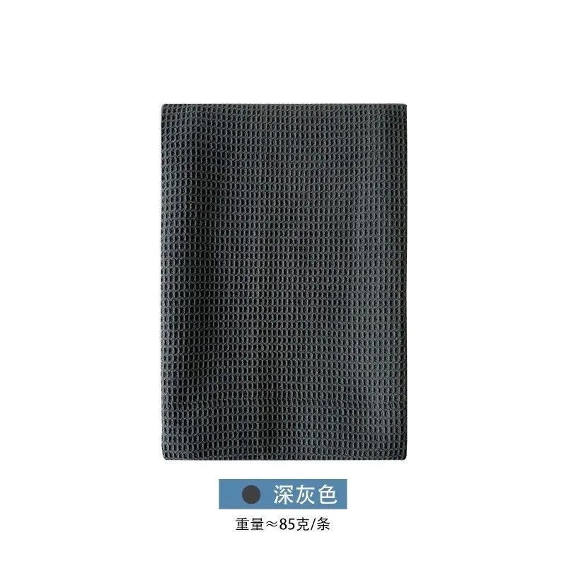 Nordic Style Cotton Rectangular Plain Waffle Tea Napkins Kitchen Napkins and Napkins