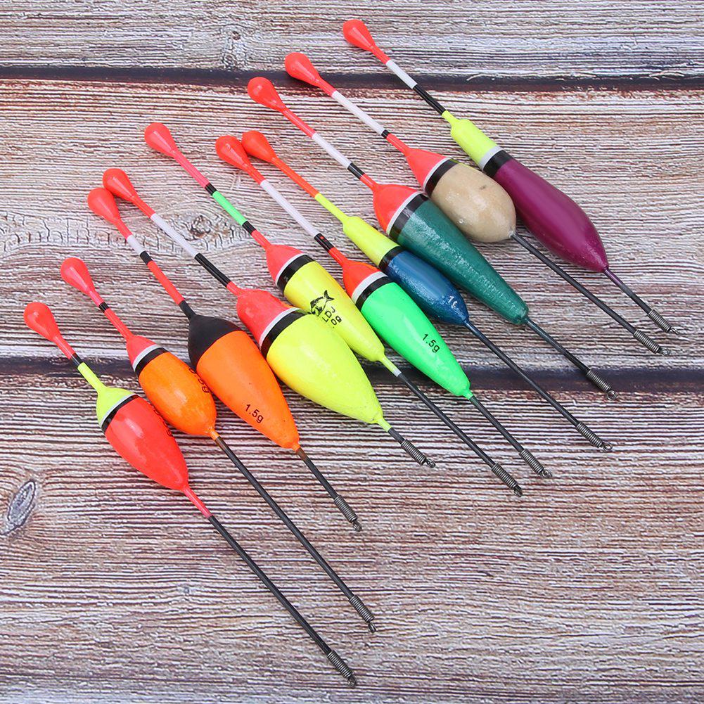 

10 шт. Портативные качественные бальзовые поплавки овальной формы для рыбалки, набор поплавков, рыболовная снасть