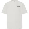 T Shirts Men's White Crew Neck Moderate LD0132900
