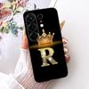For Tecno Camon 50 4G Case CN5 Luxury Crown Letters Cover Soft TPU Phone Case For Tecno Camon 50 Pro 4G CN5c Camon50 Fundas Bags