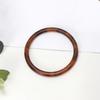 Fashion Polygon Resin Bracelet Classy Brown Leopard Mottled Bangle Jewelry All-Matching Accessories Gift for Valentines Day