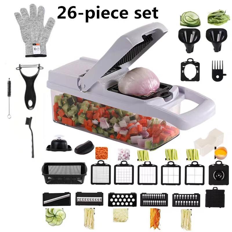 

ZISIZ Multi-functional Vegetable Chopper and Grater