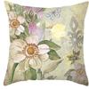 45x45cm Hot Selling Flower Ink Painting Polyester Pillowcase Cushion Cover Sofa Cushion Cover Home Pillowcase Decoration