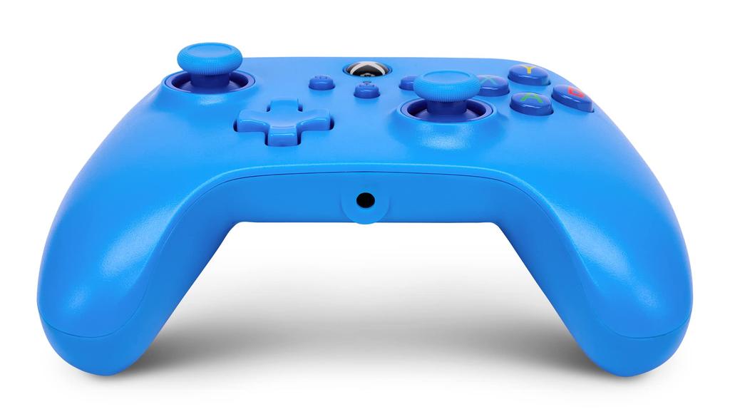 Offiziell lizenzierter PowerA Kabelgebundener Controller für Xbox Series Xbox Windows Blau Dual-Vibrationsfunktion [Xbox Produkt] XS, One, PC, 10/11 (Offiziell