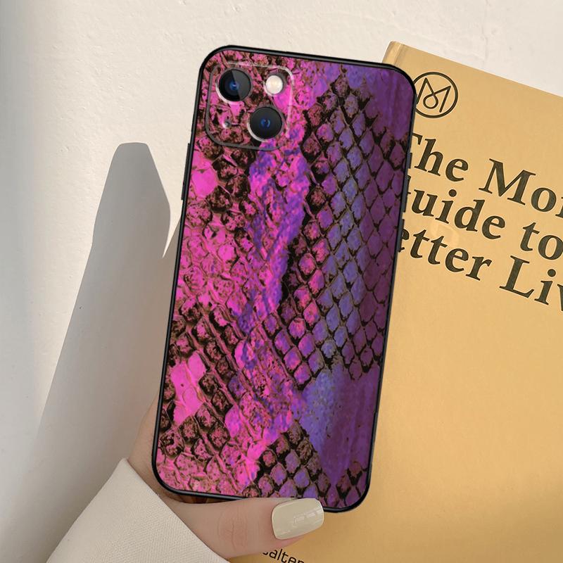 

Чехол из змеиной кожи Python для iPhone 13 12 11 14 Pro Max Mini XR X XS MAX 6S 7 8 Plus SE 2020 2022, чехол для телефона iPhone 8 Plus