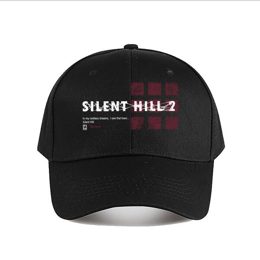 Silent Hill Gaming Horror Game Tribute Design Baseball Cap Fashion Unisex Sunhat Womens Outdoor Sports Snapback Cap