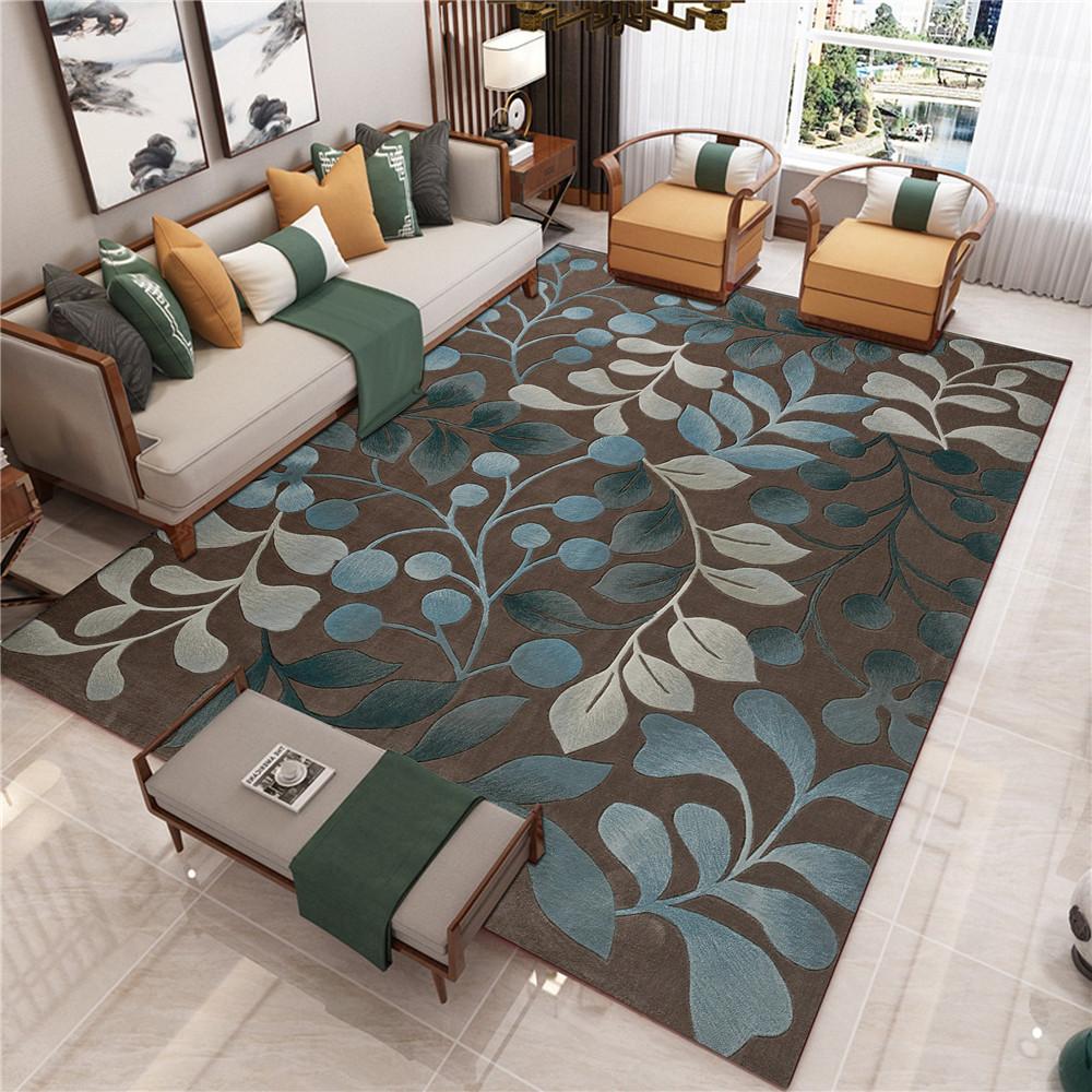New Chinese Style Living Room Carpet Chinese Style Sofa Coffee Table Mat Bedside Classical Style Carpet