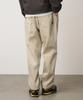 Geulamichi Loose Tapered Ridge Pants Oat