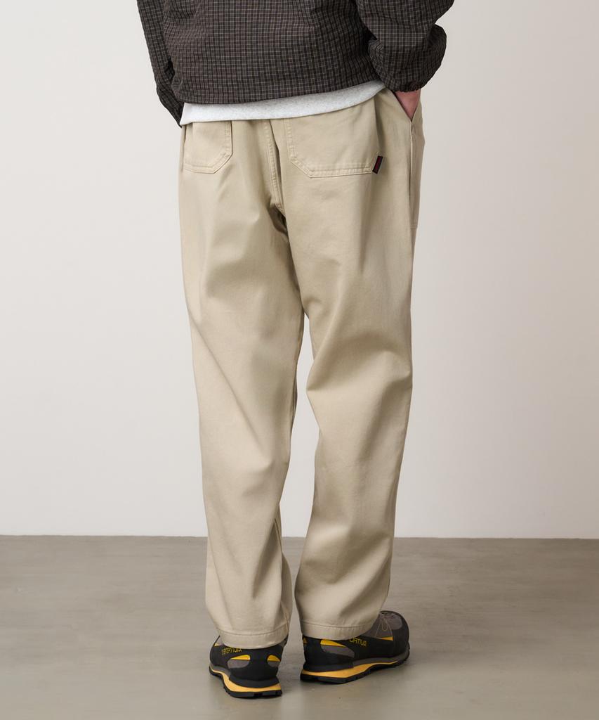 Geulamichi Loose Tapered Ridge Pants Oat