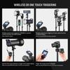 Neewer Upgraded TTL Wireless Flash Large Angled 5 9 Customizable Compatible with PRO QPRO-C Trigger, 1/8000s HSS, Screen, Design, Groups, Functions,