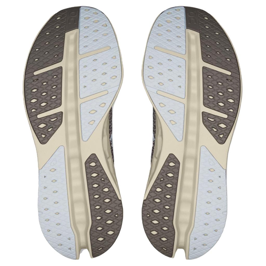 On Cloudsurfer Max Comfortable Durable Running Shoes Women Running Shoes Gray Blue 3WF30223396