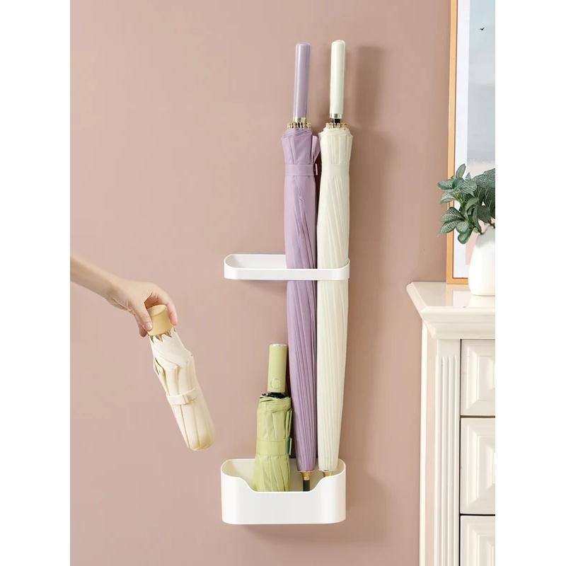1 Piece of Household Punch-free Wall-mounted Umbrella Storage Rack, Suitable for Entrance Door