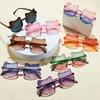 New Sunglasses Children's Sunglasses Little Girl Cartoon Cute Super Cute Baby Sunshade Colored Glasses