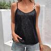 European and American Sequin Suspender Vest - Women's Sexy Base Layer for Banquet and Annual Events