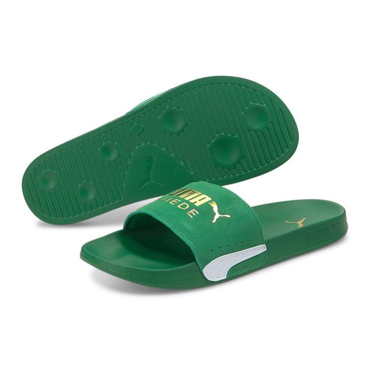 Puma Leadcat Ftr Suede Classic Lightweight Sports Slides Unisex Slides Green 372277-10