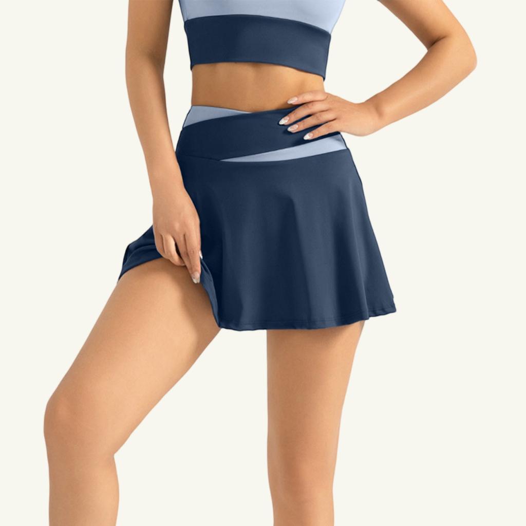 Women's Tennis Skirt Lightweight Golf Skirt Fitness Pickleball Yoga Pleated Sports Skirt