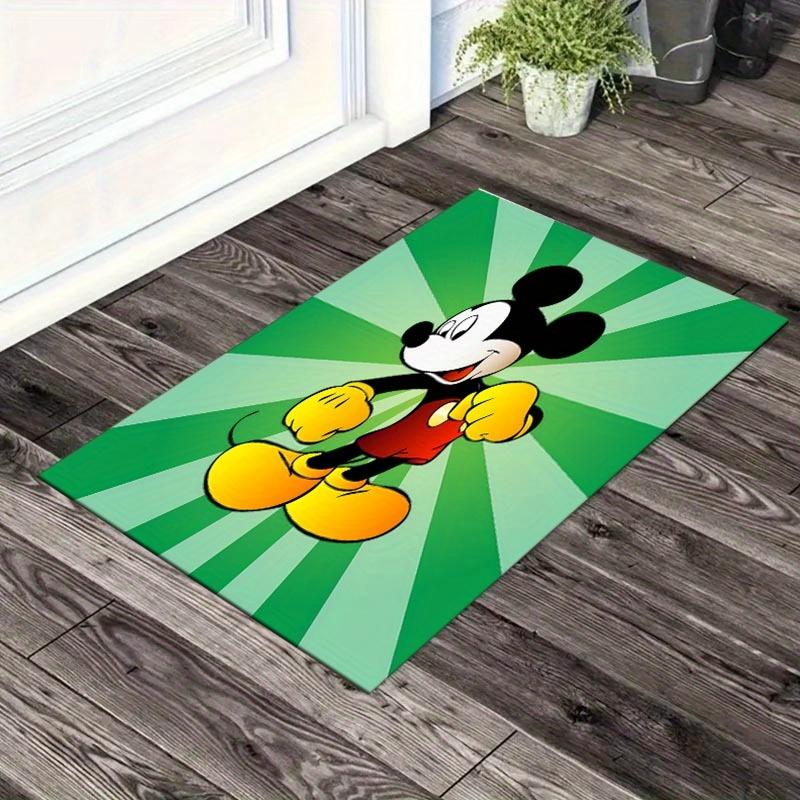

1pc Mickey Pattern Area Rug Soft Flannel Floor Mat for Living Room, Office, Bedroom, Outdoor and Camping, Sofa Coffee Table Floor Mat, Decor 60cm by 90cm