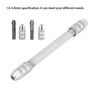 Portable Double-Sided Pin Vise Chuck Manual DIY Tool Jewelry Watch Repairing Tool 1.0-3.0mm