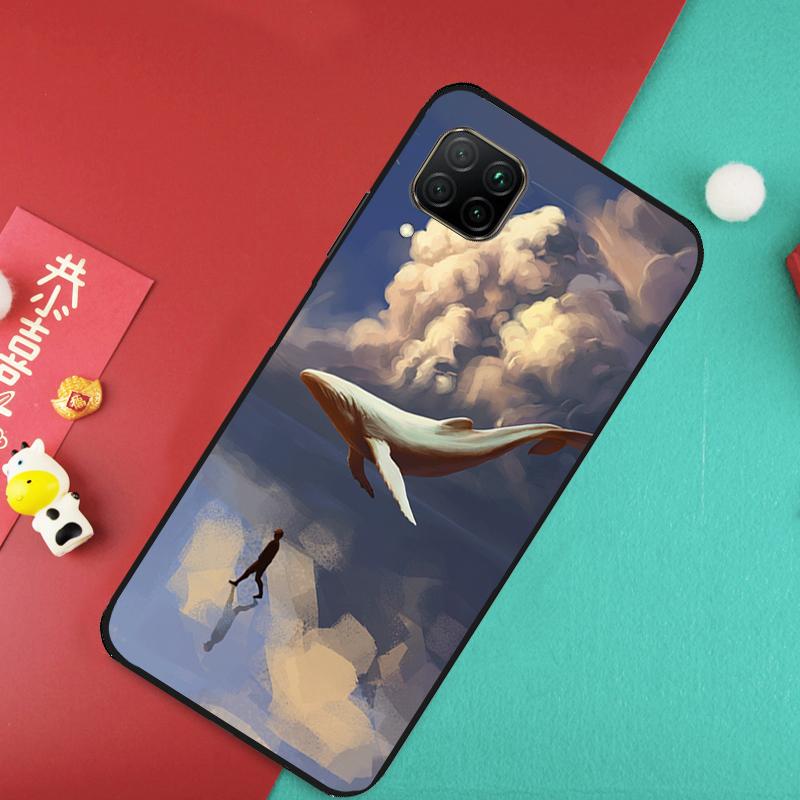 Flying Whale Magical For Huawei Nova Y73 Y70 Y72 Y60 Y90 Y61 Y91 8i 7i 11i 12i 12s 9 10 SE P20 P30 P40 Lite Case
