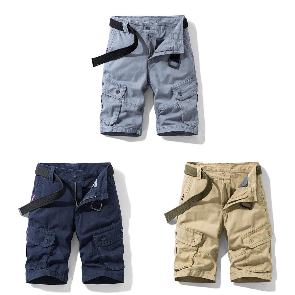 Summer Men Cargo Shorts With Cotton Fabric For Casual Urban Style For Youth