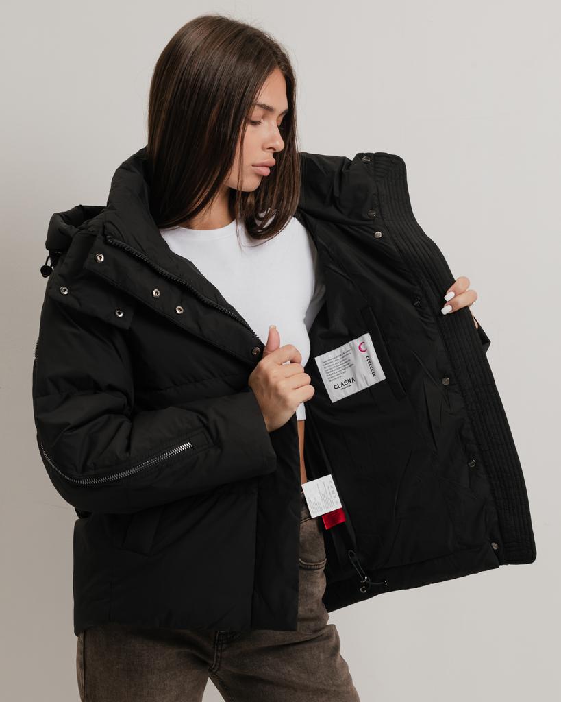 Winterjacke Clasna 257011 S schwarz