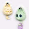 Creative Cute Cartoon Big Eyes Cat Self-Adhesive Hooks For Clothes Hat Scarf Key Holders Rack Home Decoration Wall Shlef Hanger