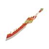 29cm/11.4in Katana Sword NarakaBladepoint Game Peripherals Fish Turned Dragon Weapon Model  Metal Cosplay Ornaments Outdoor Toys