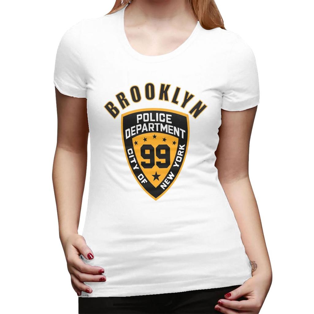 Brooklyn Nine Nine  99th Precinct Mug TShirt for Women ONeck Streetwear T Shirts Womens Tees Short Summer Clothes Tops