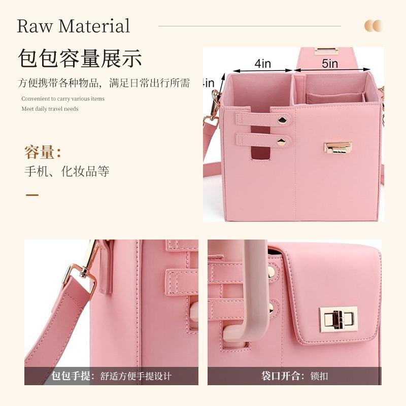 Trendy new portable beverage bottle water cup bag niche design commuter bag shoulder messenger bag