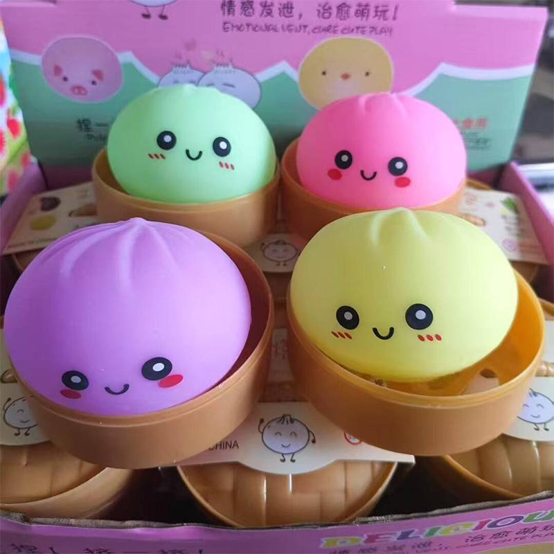 Soap Dumpling Squishy Party Favors Squishy Soap Anti-Stress Fidget Toys Squishy Butter Fidget Gifts Dumpling Squishy Party Gifts